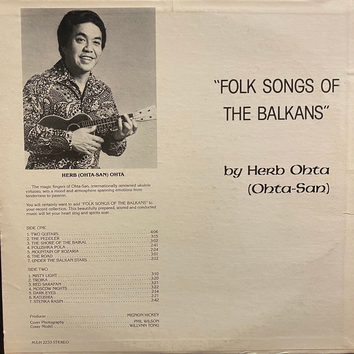Herb (Ohta-san) Ohta – Folk Songs Of The Balkans