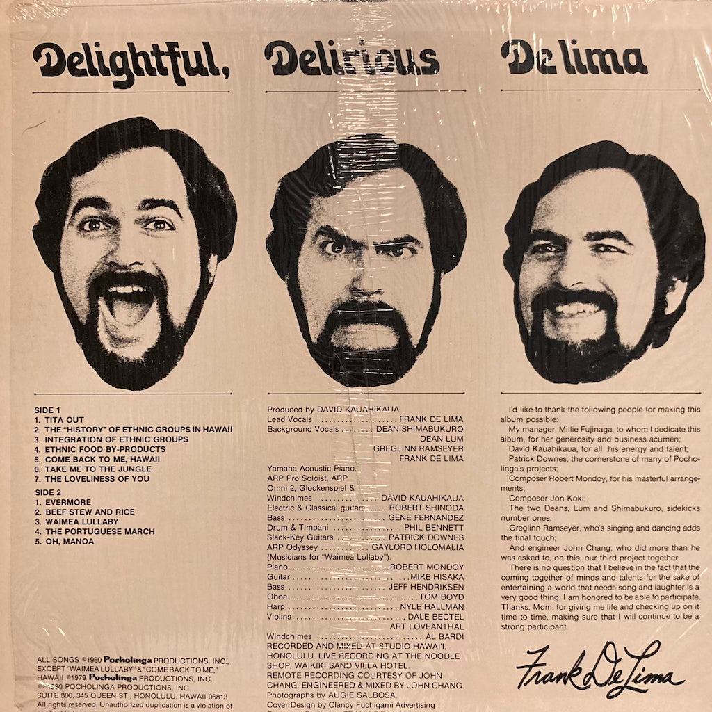 Frank De Lima - Delightful, Delirious De Lima