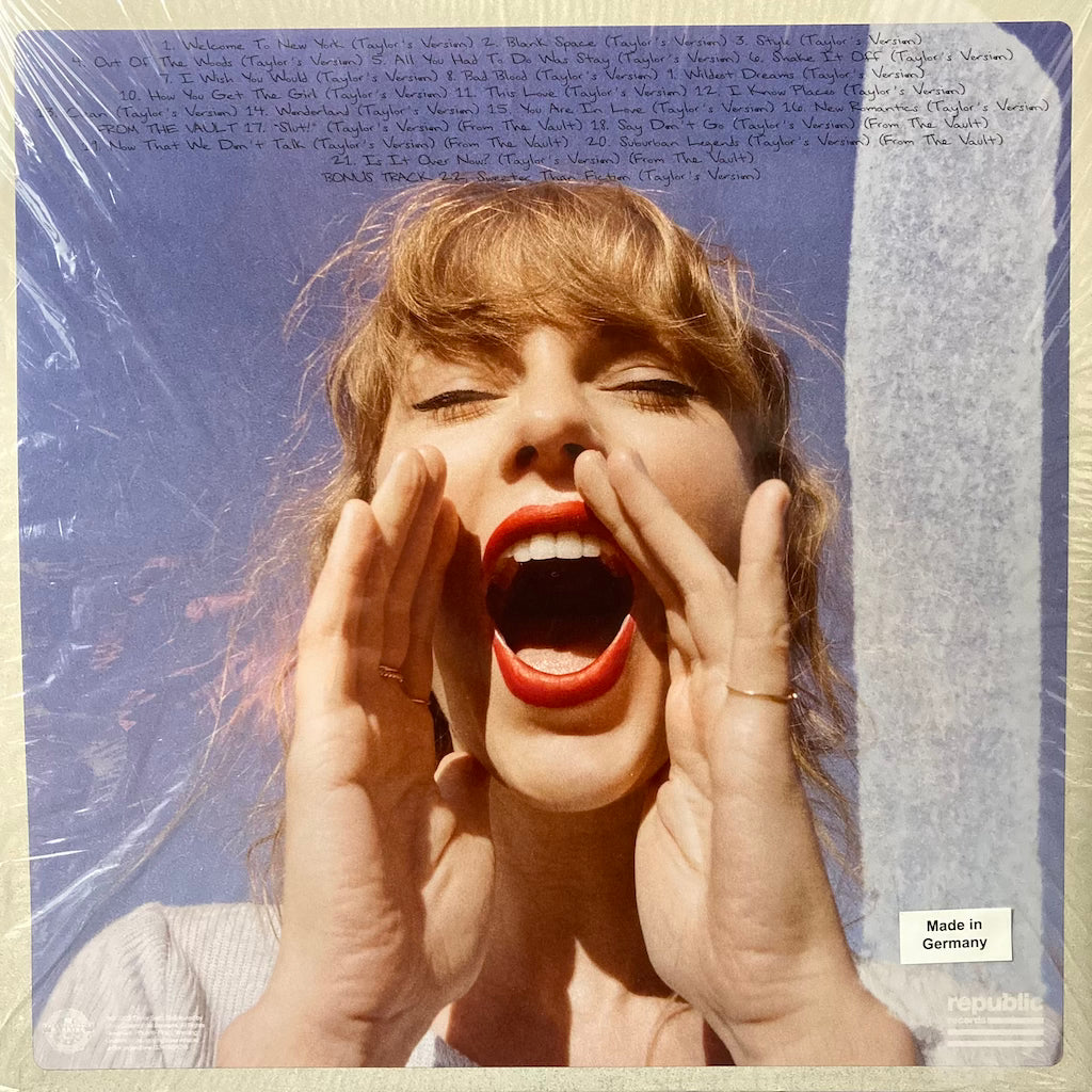 Taylor Swift 1989 Taylors Version 2lp Tangerine Color Vinyl Ags Honolulu 