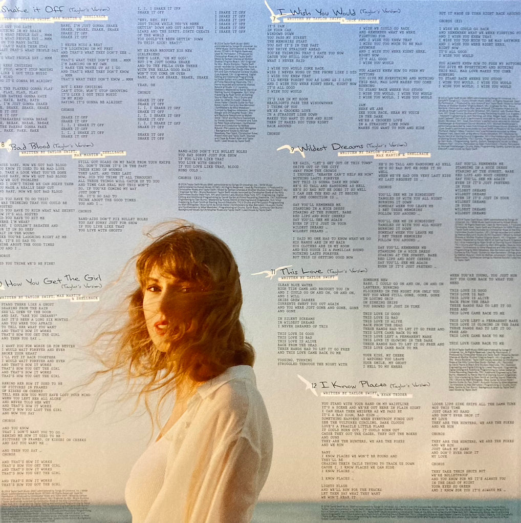 Taylor Swift - 1989 Taylor's Version [2LP Tangerine Color Vinyl)