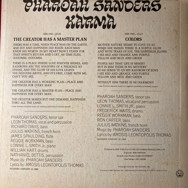 Pharoah Sanders - Karma