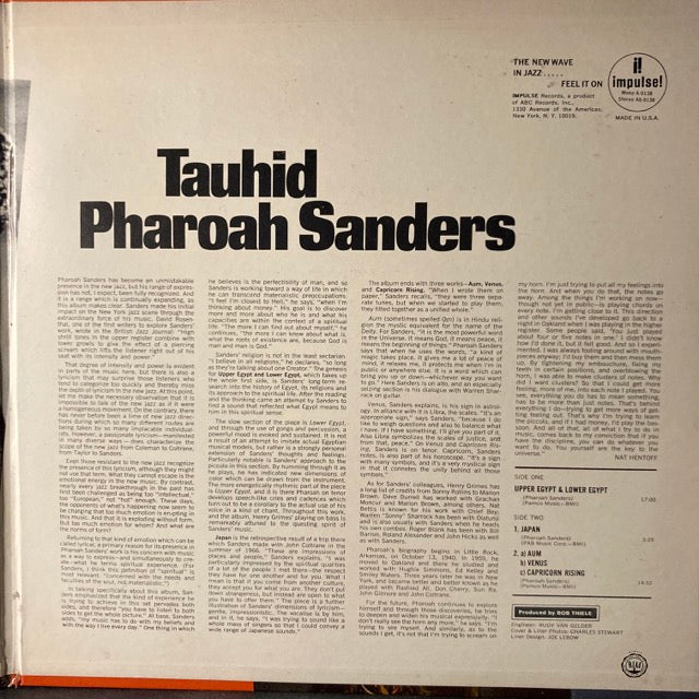 Pharoah Sanders - Tauhid