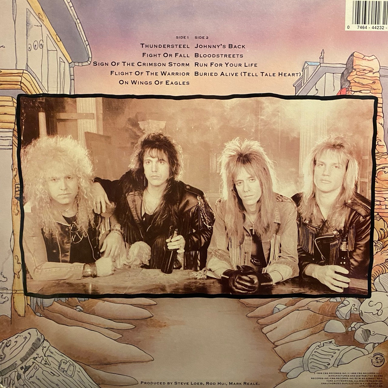 Riot / Thundersteel レコード Riot – ThunderSteel – AGS Honolulu