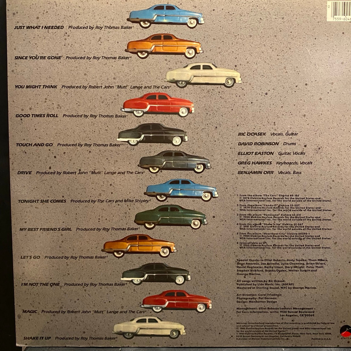 The Cars – The Cars Greatest Hits