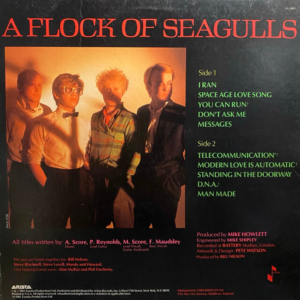 A Flock Of Seagulls – A Flock Of Seagulls