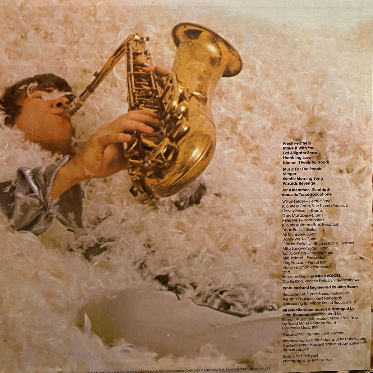 John Klemmer – Fresh Feathers