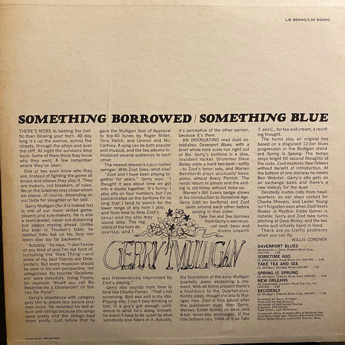 Gerry Mulligan – Something Borrowed - Something Blue