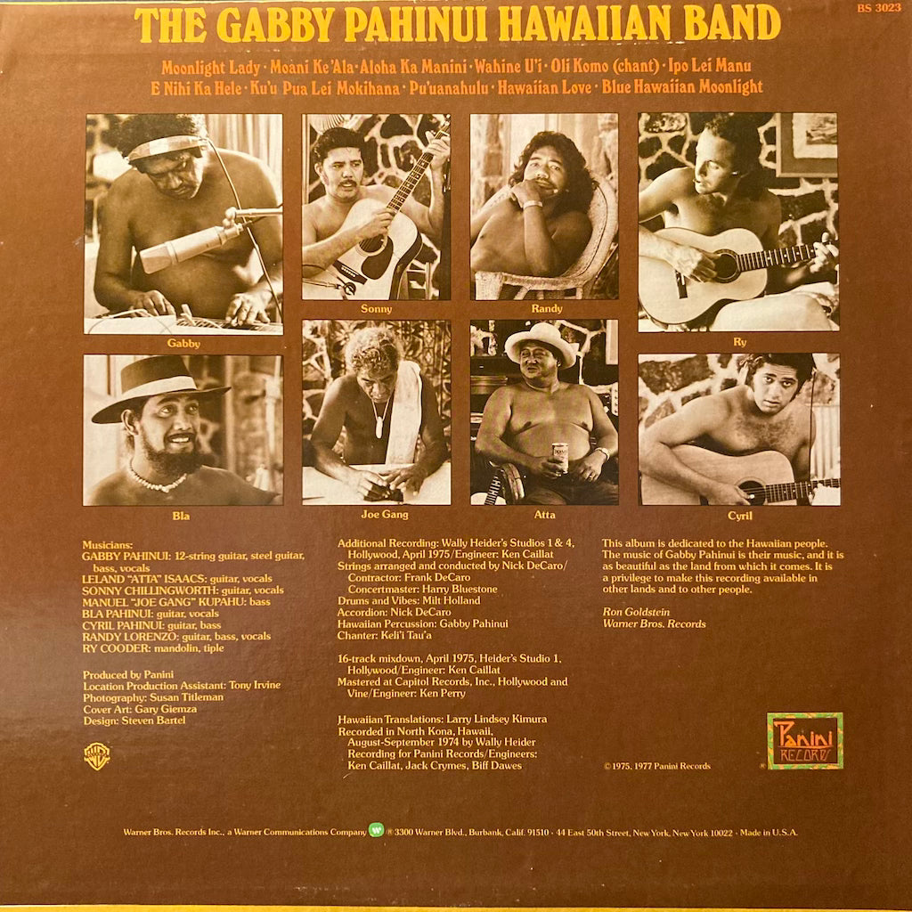 Gabby Pahinui - Gabby Pahinui Hawaiian Band Volume 1
