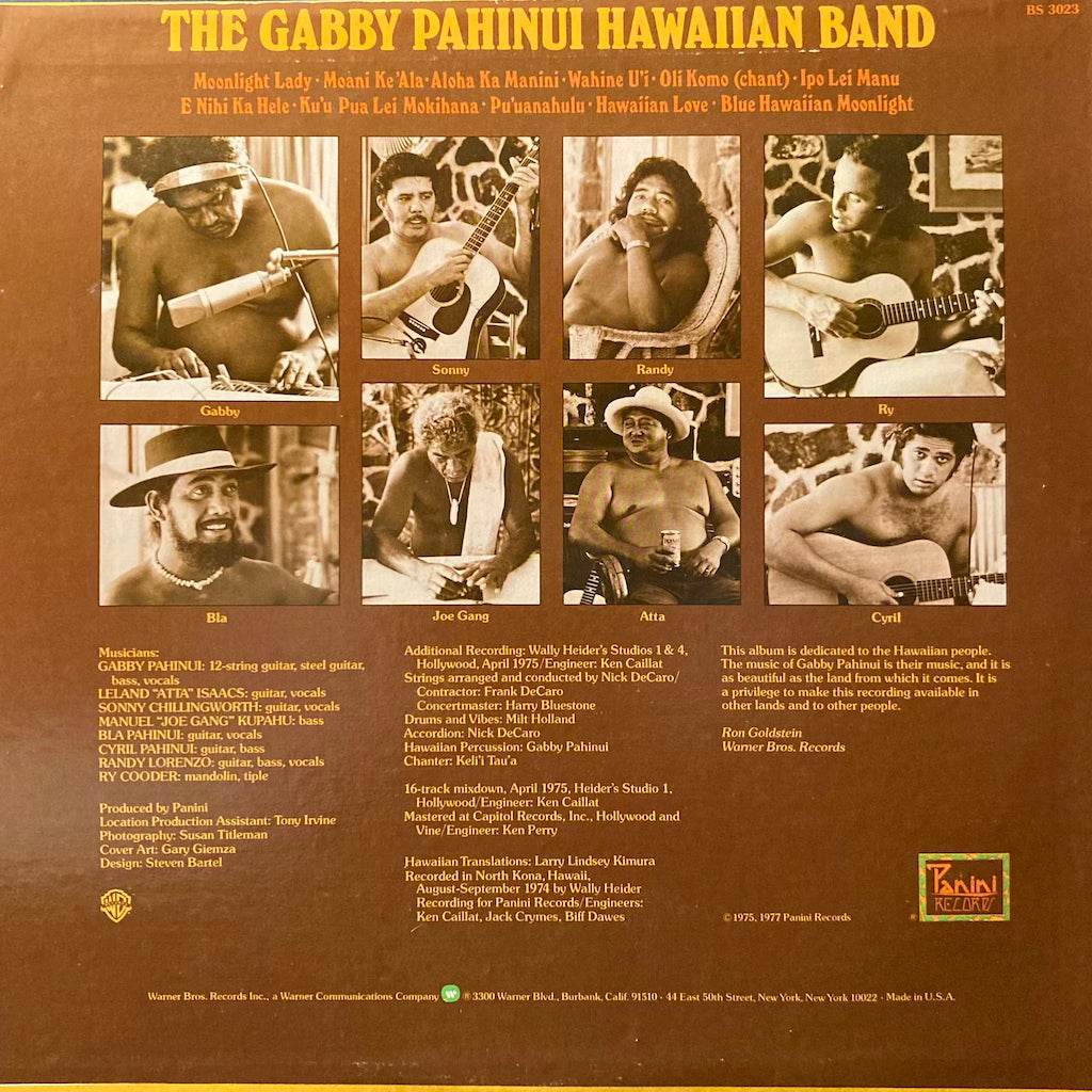 Gabby Pahinui - Gabby Pahinui Hawaiian Band Volume 1