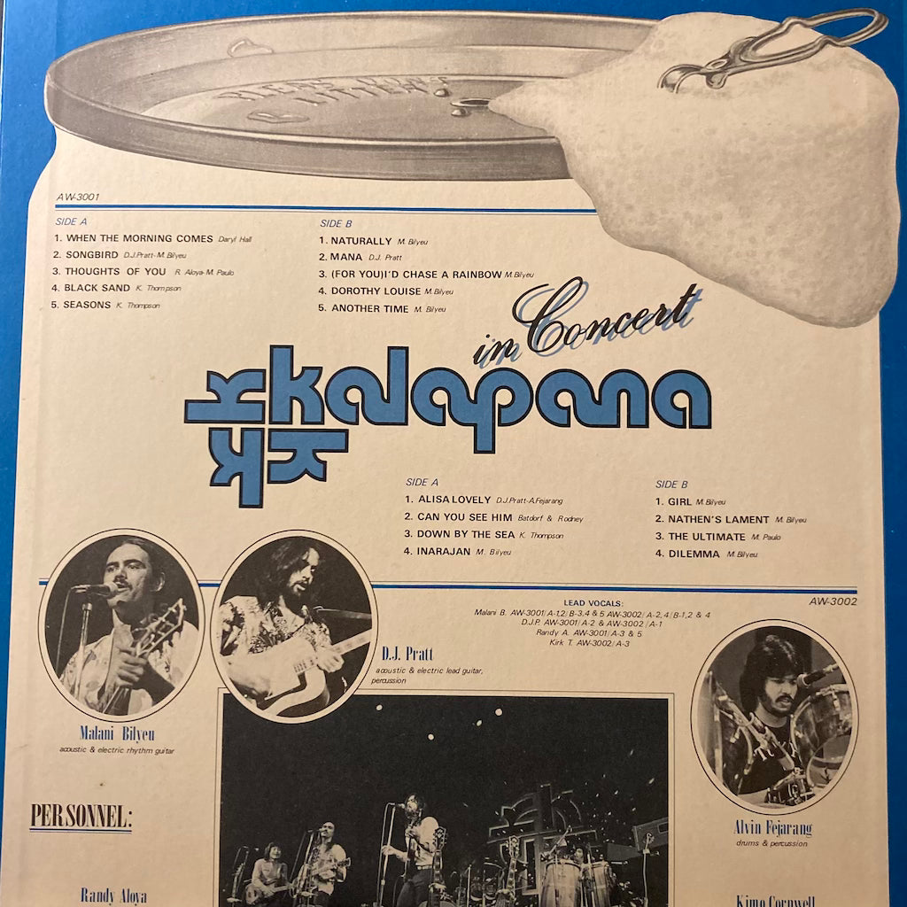 Kalapana - In Concert [Japanese pressing with Poster and Insert]