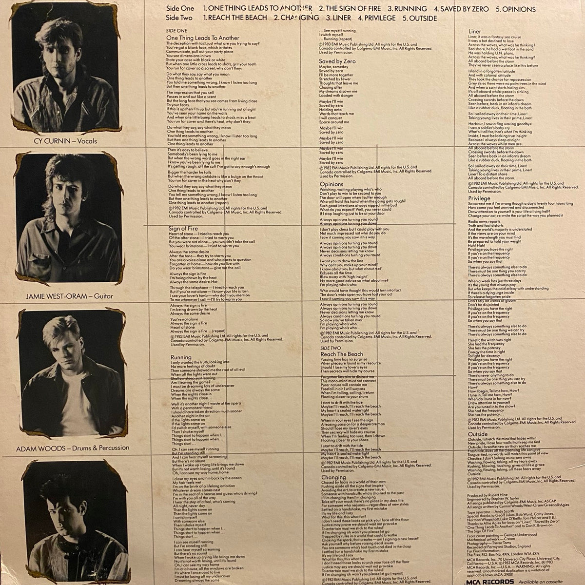 The Fixx – Reach The Beach