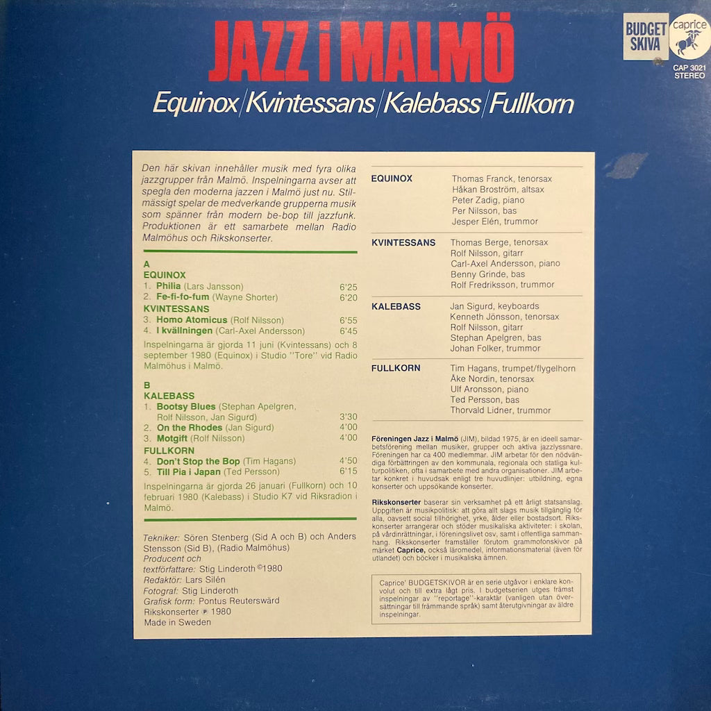 V/A - Jazz i Malmo