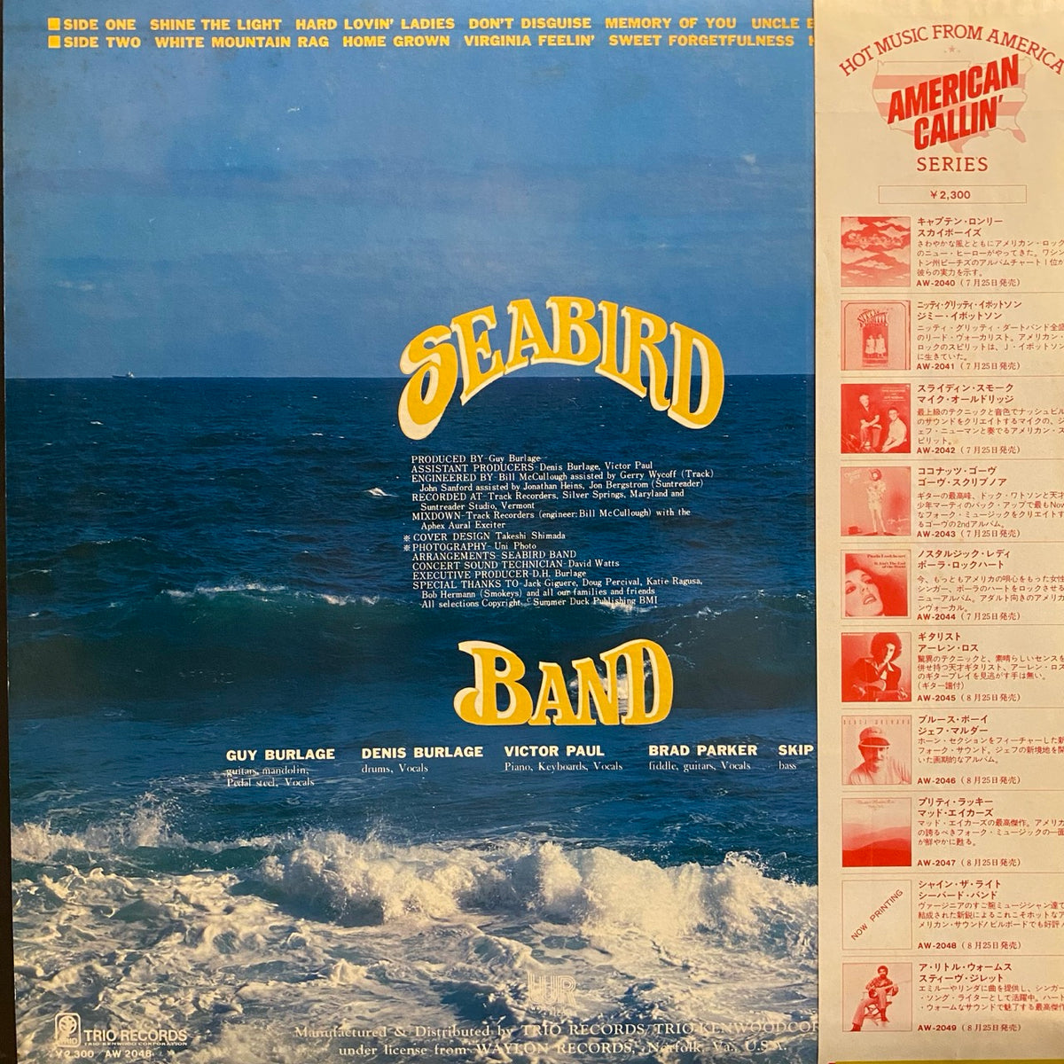 Seabird Band – Seabird Band