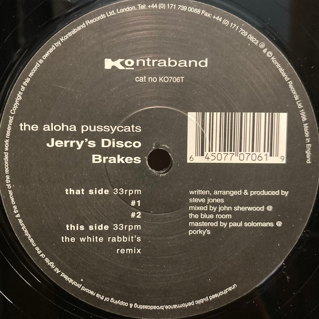 The Aloha Pussycats - Jerrys Disco Brakes
