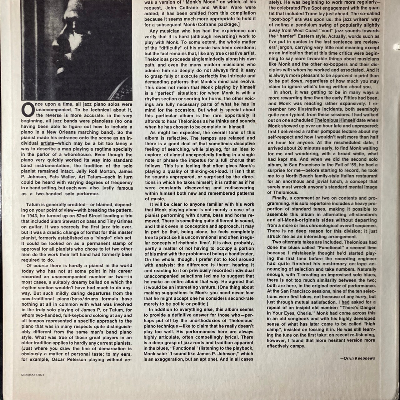 Thelonious Monk - Pure Monk [2LP]