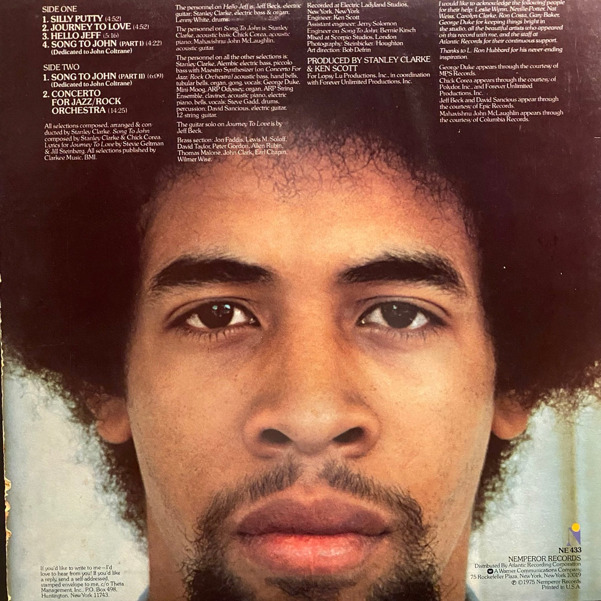 Stanley Clarke – Journey To Love