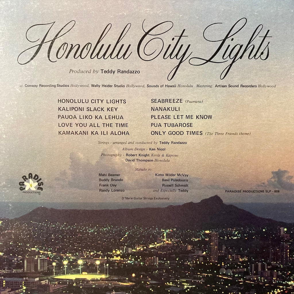 Keola & Kapono Beamer - Honolulu City Lights