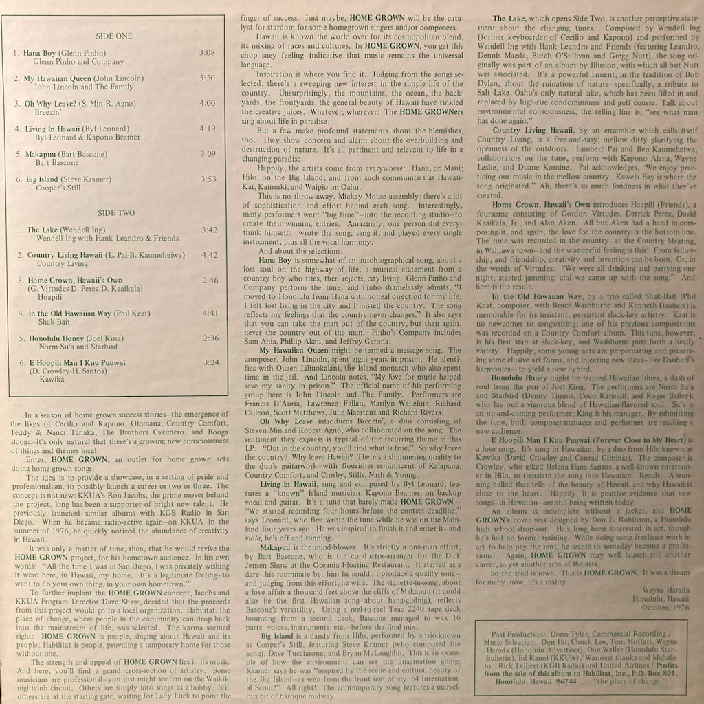 V/A - Home Grown I