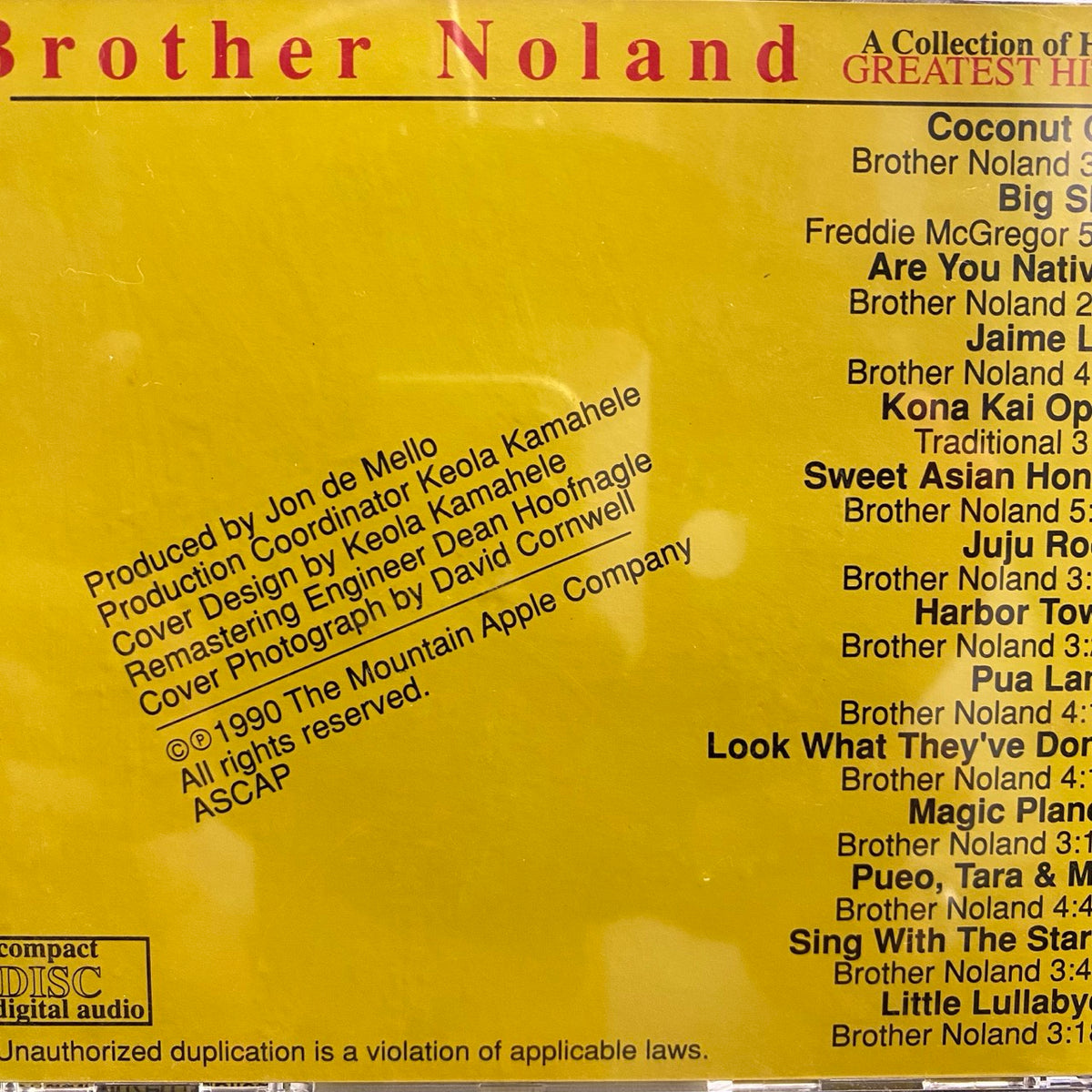 Brother Noland – A Collection Of His Greatest Hits