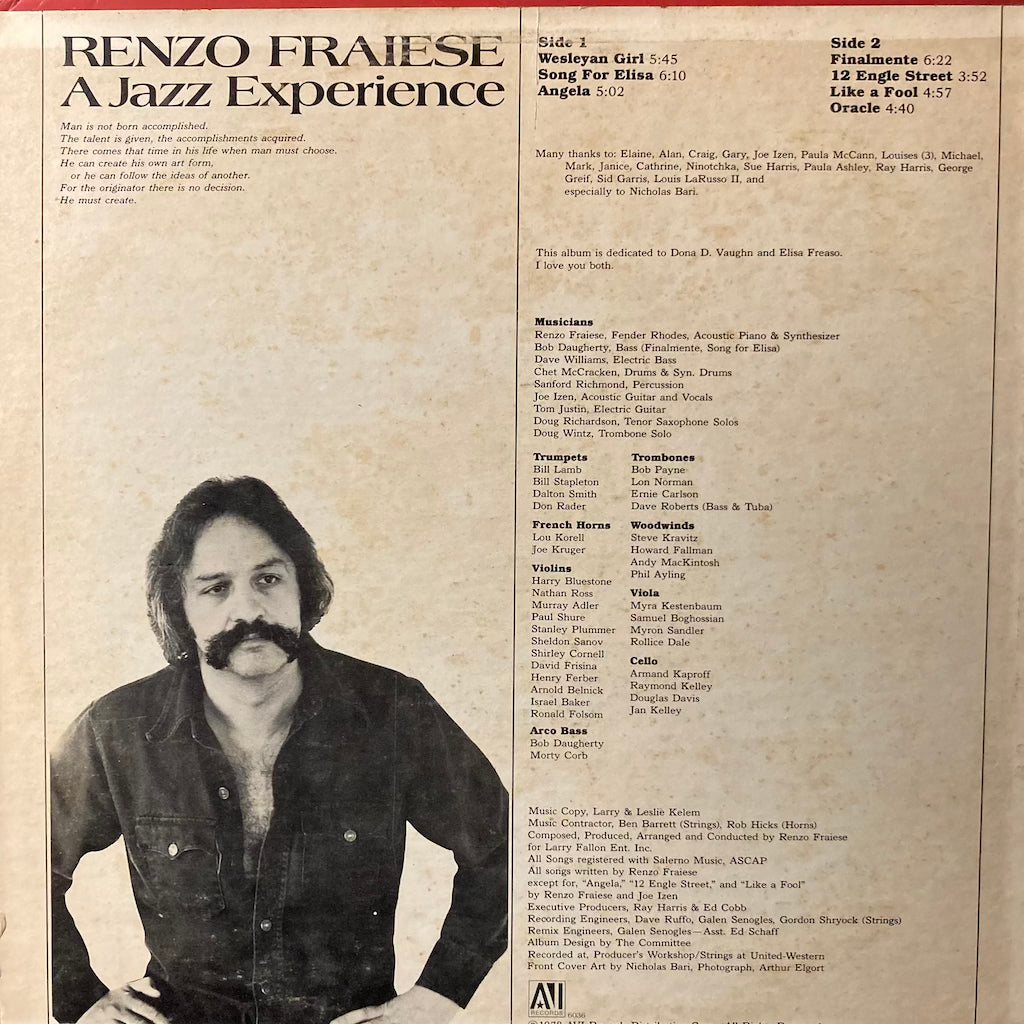 Renzo Fraiese - Finalmente