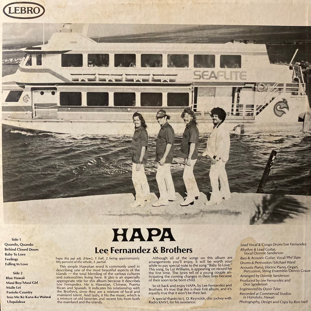 Lee Fernandes & Brothers - HAPA
