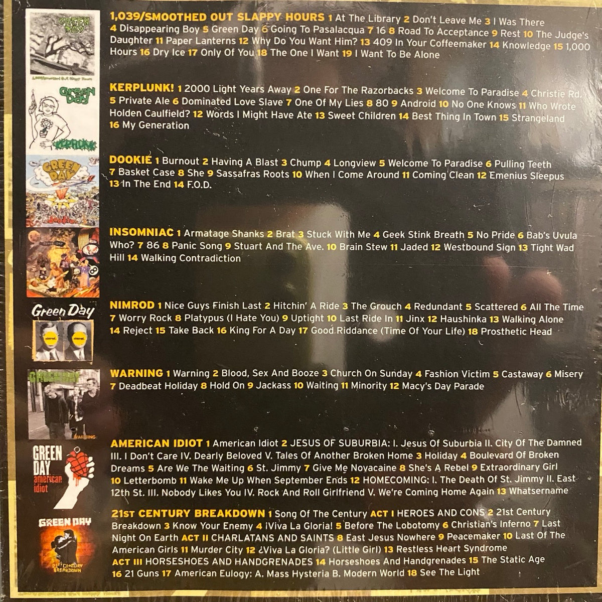 Green Day – The Studio Albums 1990 - 2009