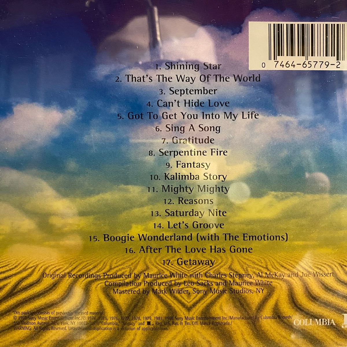 Earth Wind & Fire – Greatest Hits