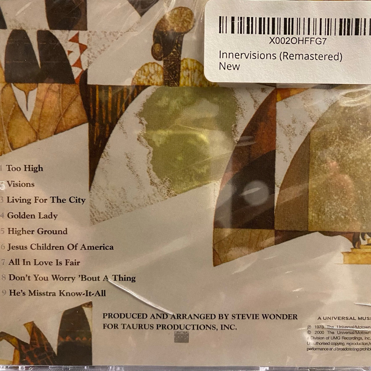 Stevie Wonder – Innervisions
