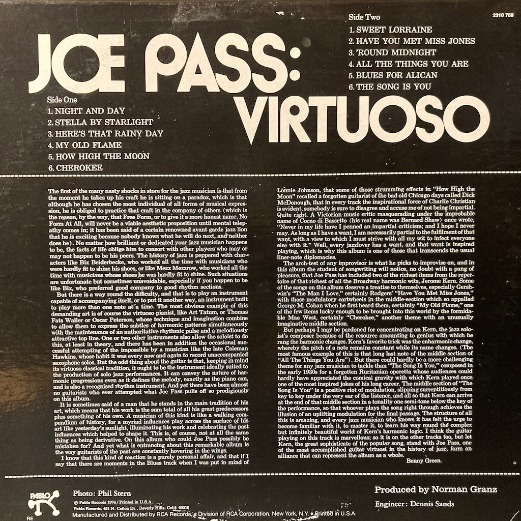 Joe Pass - Virtuoso