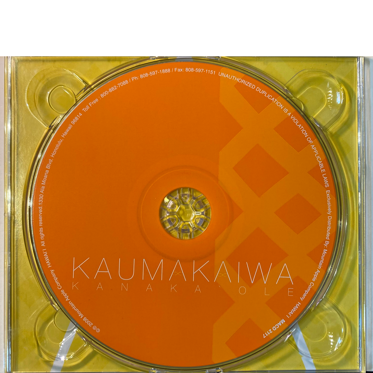 Kaumakaiwa - Kanaka Ole [CD]