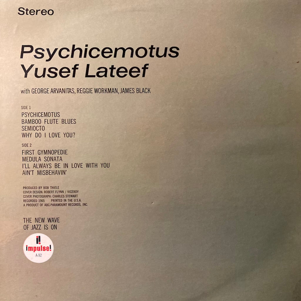 Yusef Lateef - Psychicemotus