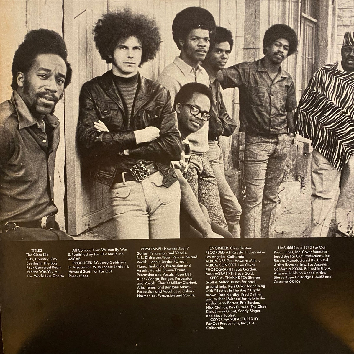 War – The World Is A Ghetto