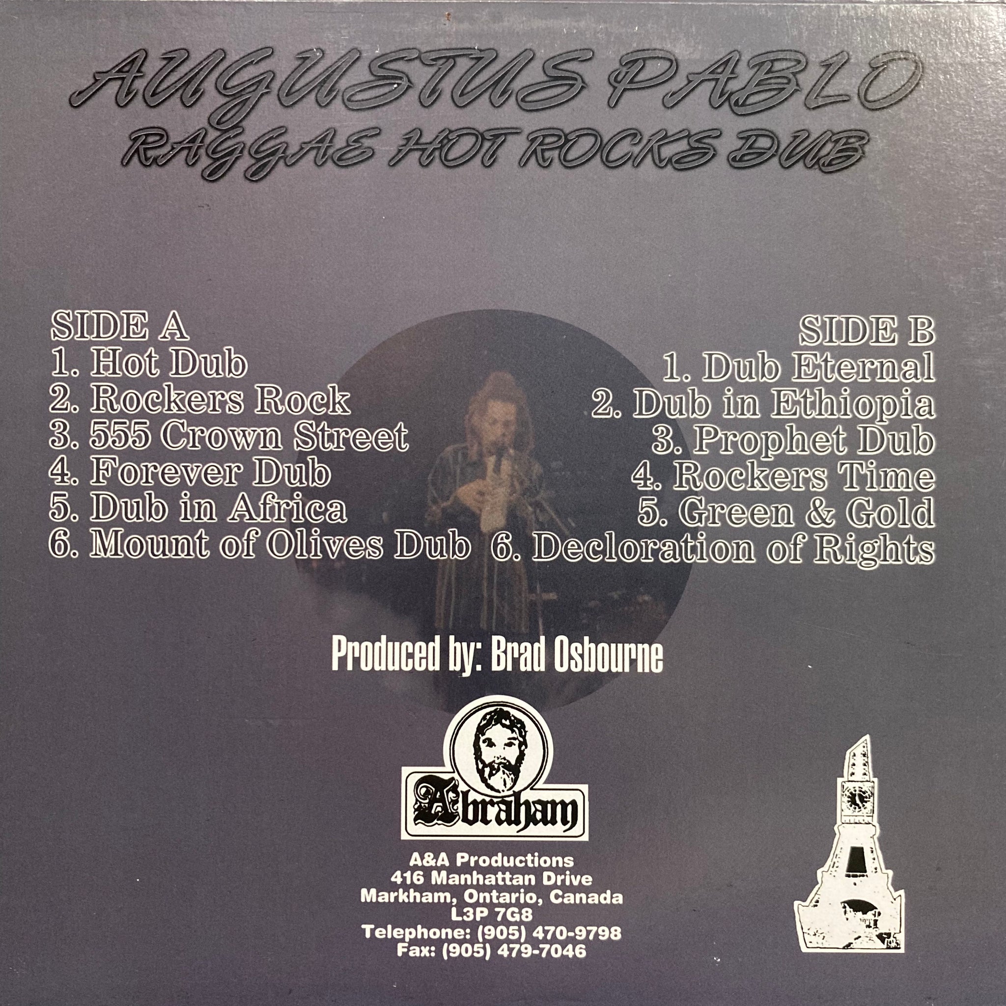 Augustus Pablo - Reggae Hot Rocks Dub