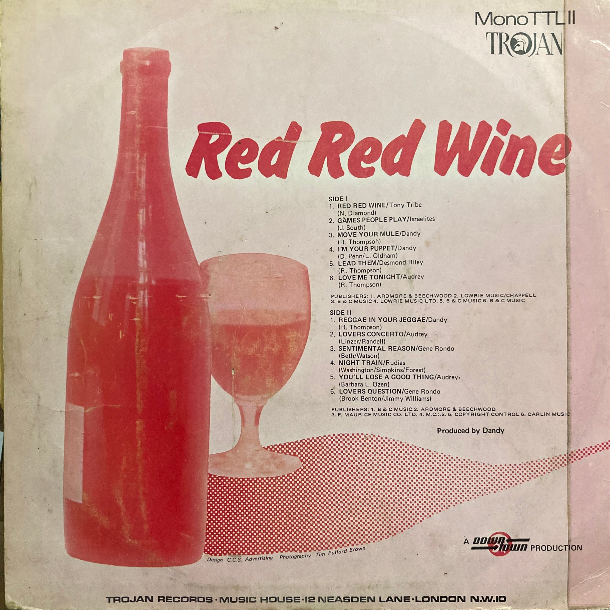 V/A - Red Red Wine by Trojan Records