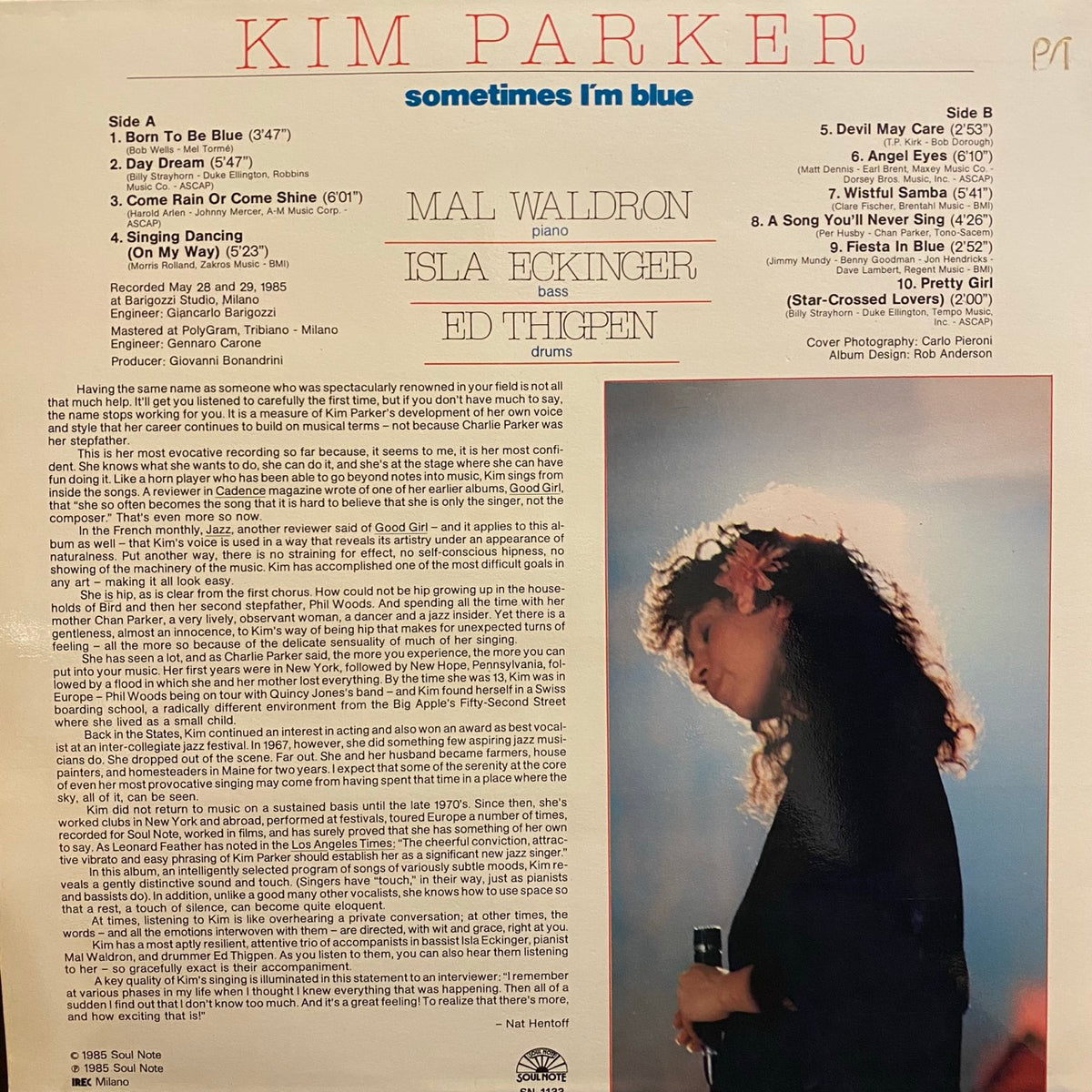 Kim Parker – Sometimes I'm Blue