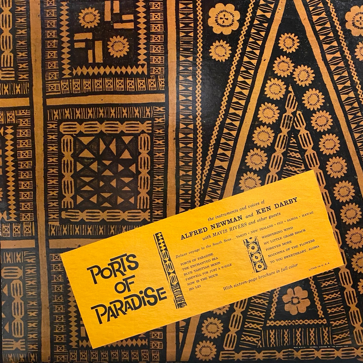 Alfred Newman And Ken Darby – Ports Of Paradise