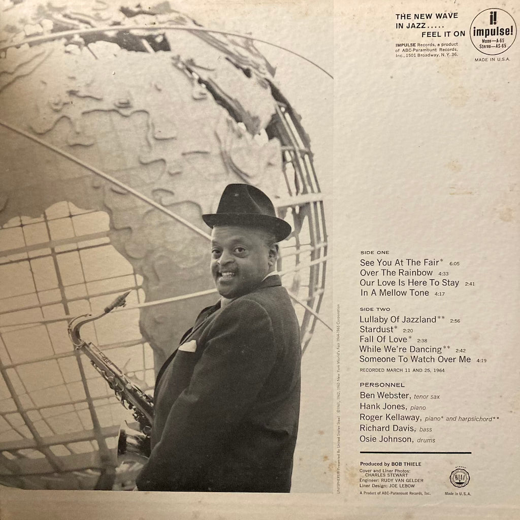 Ben Webster - See You At The Fair