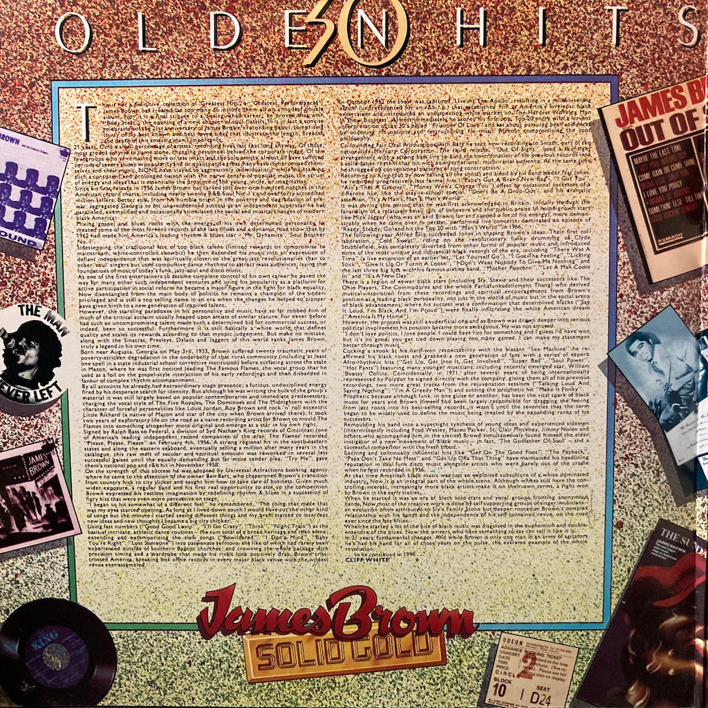 James Brown - Golden 30 Hits, Golden 21 Years [2LP]