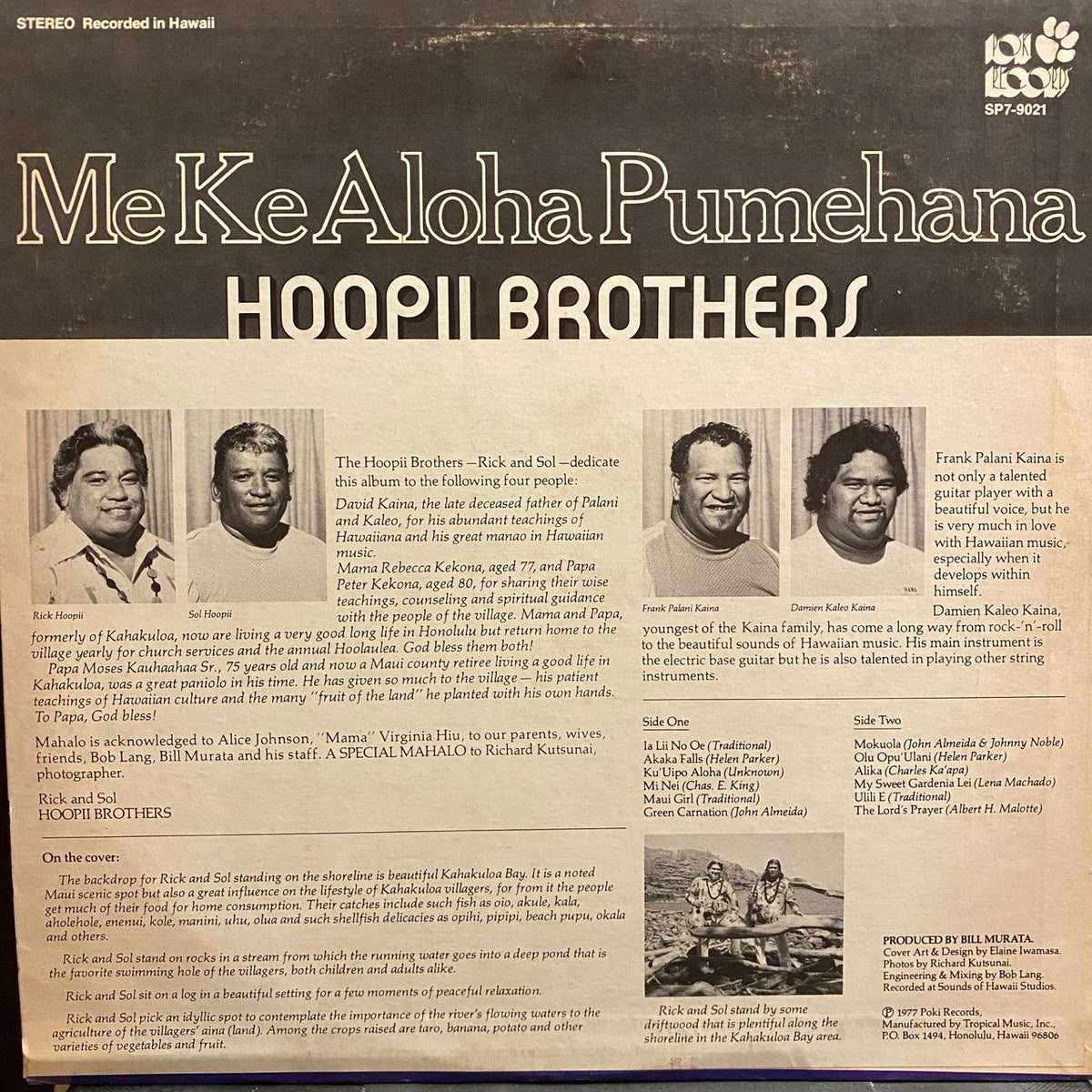 Hoopii Brothers – Me Ke Aloha Pumehana