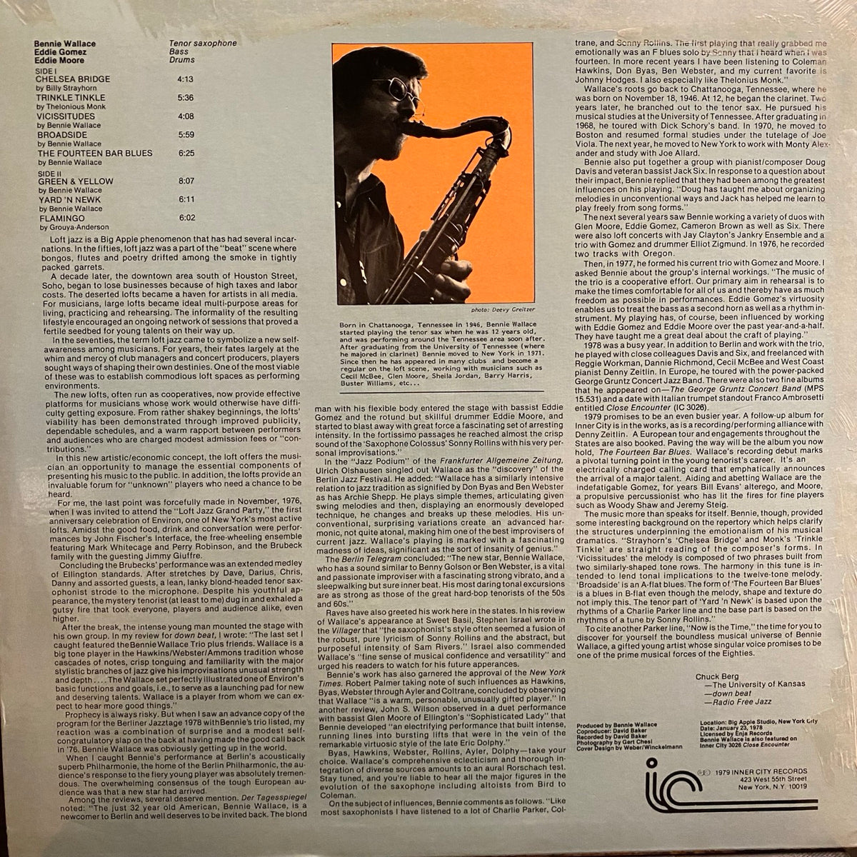 Bennie Wallace, Eddie Gomez, Eddie Moore – The Fourteen Bar Blues
