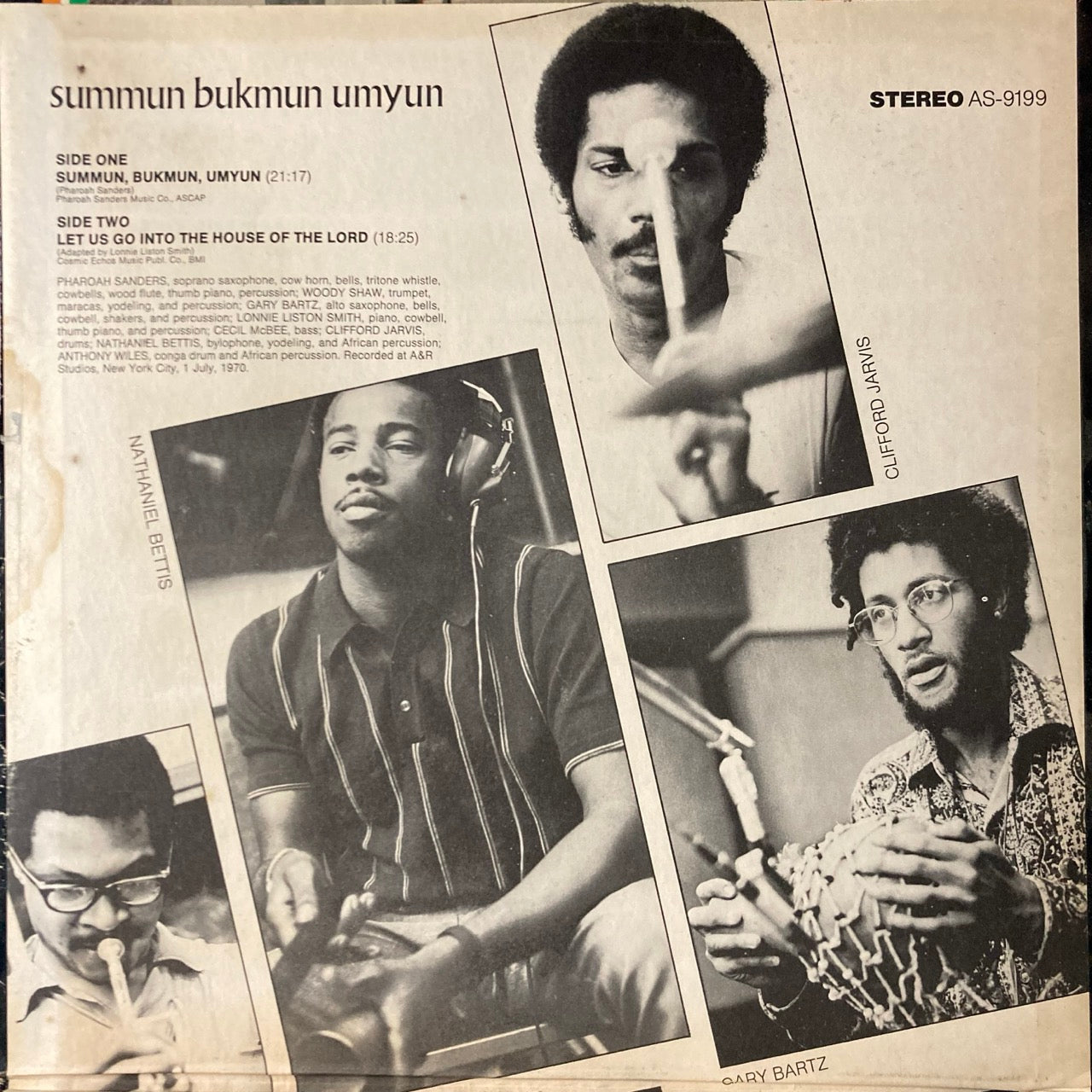 Pharoah Sanders - Summun Bukmun Umyun, Deaf Dumb Blind