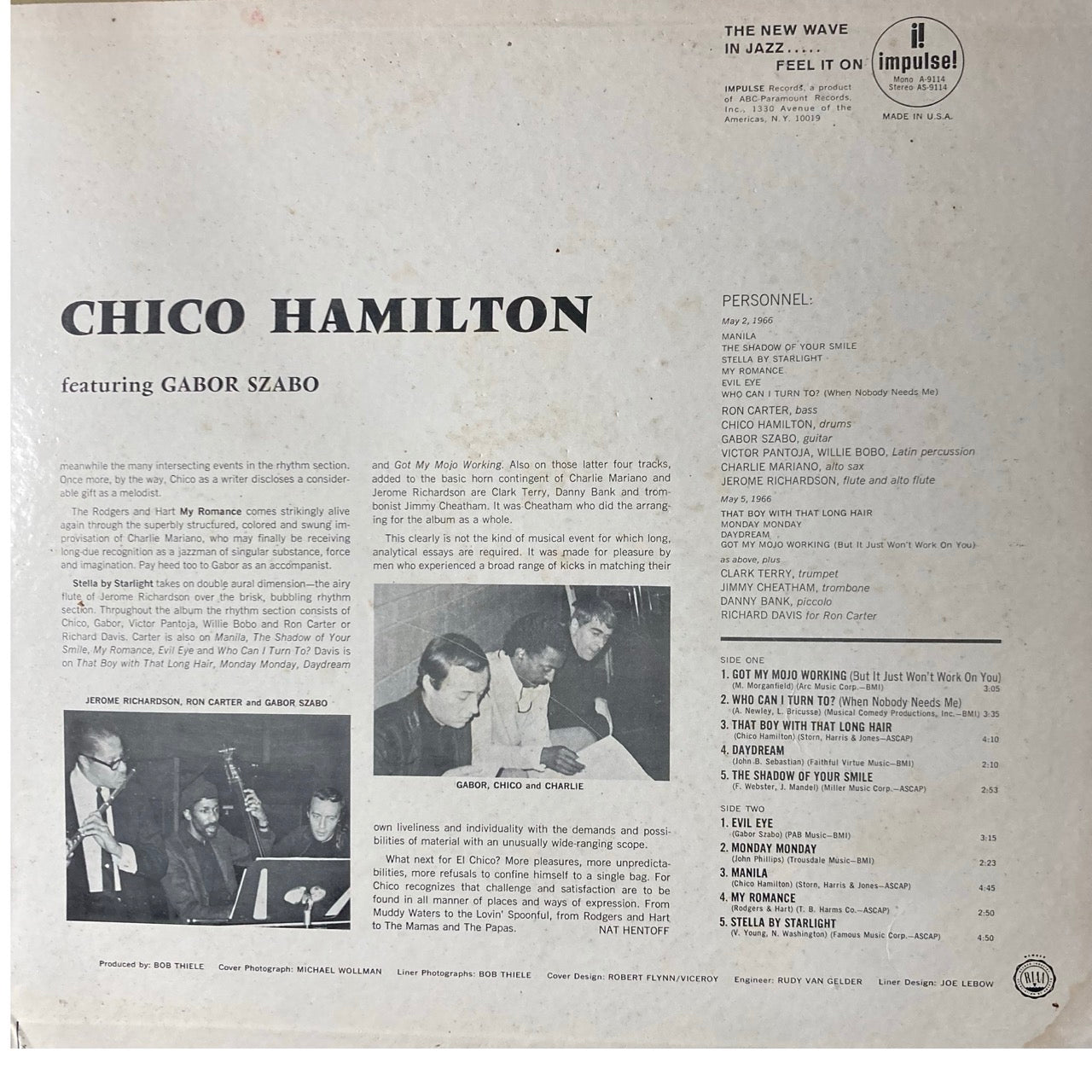 Chico Hamilton - The Further Adventures of El Chico
