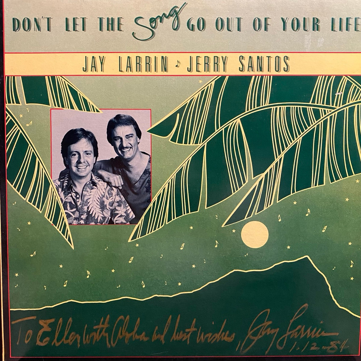 Jay Larrin & Jerry Santos – Don't Let The Song Go Out Of Your Life