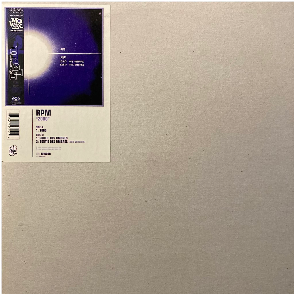 RPM - 2000 / Sortie Des Ombres [12"]