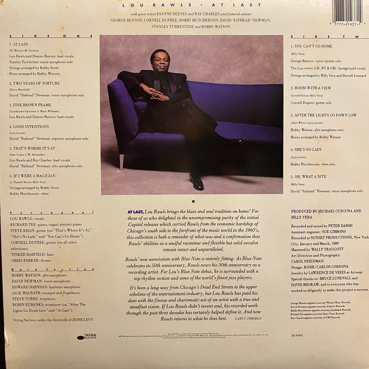 Lou Rawls – At Last