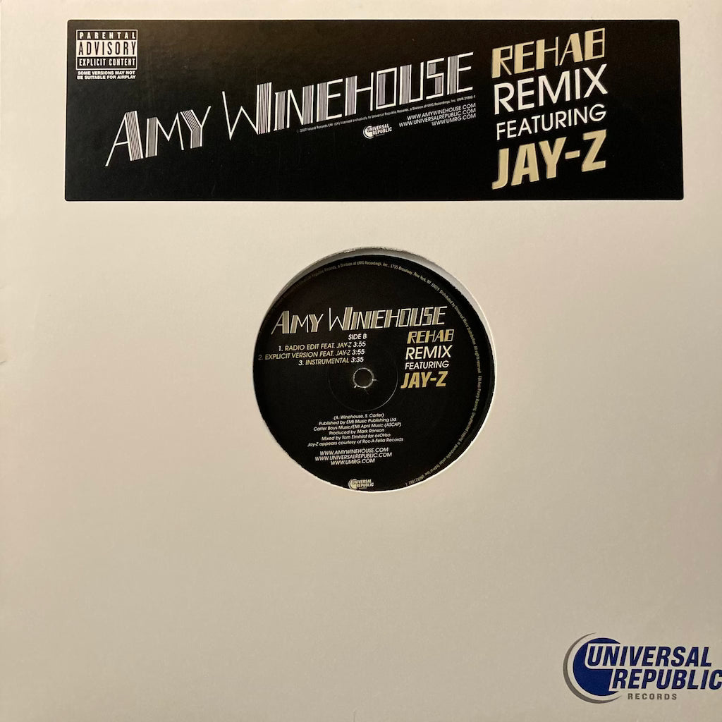 Amy Winehouse Featuring Jay-Z - Rehab Remix