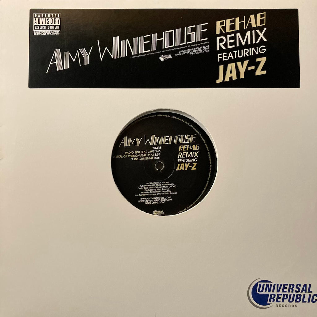 Amy Winehouse Featuring Jay-Z - Rehab Remix