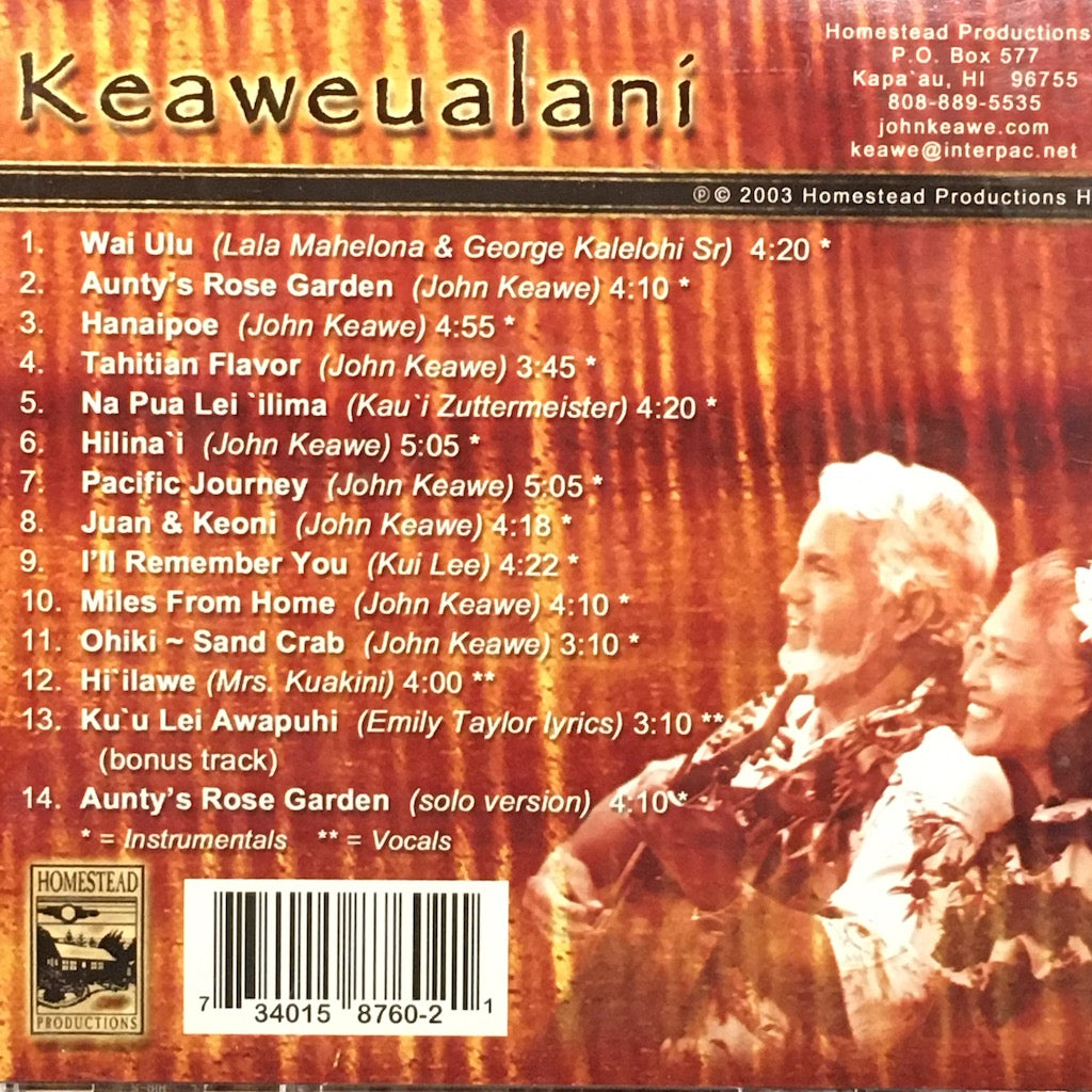 John Keawe - Keaweualani [CD]