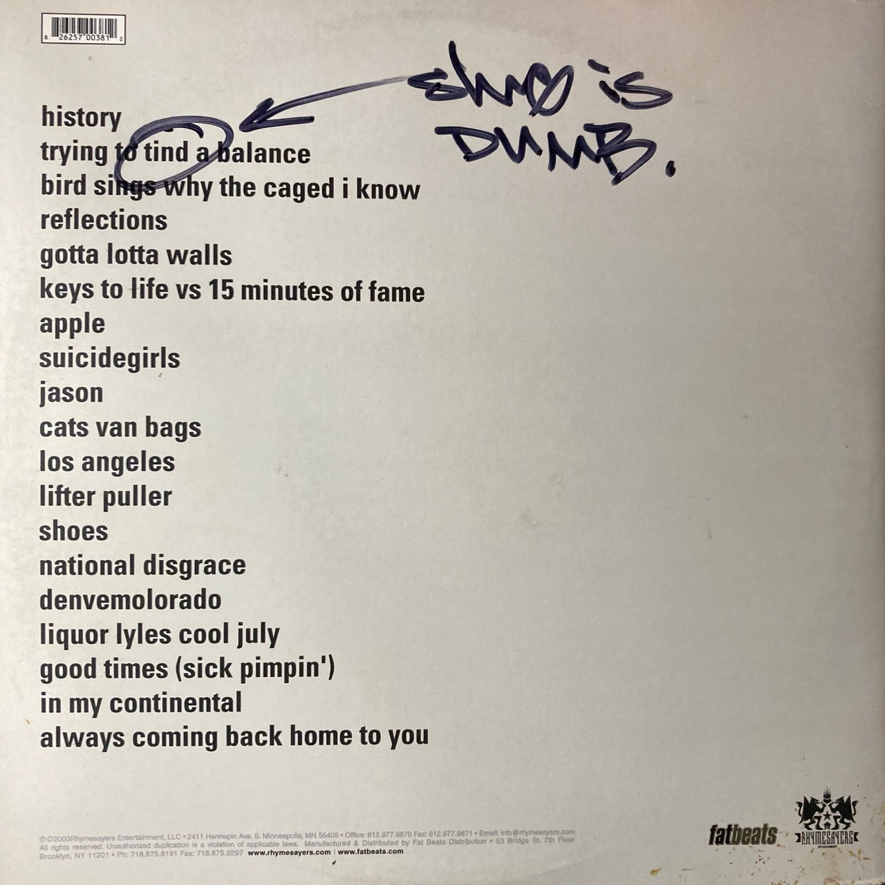 Atmosphere - Seven's Travels