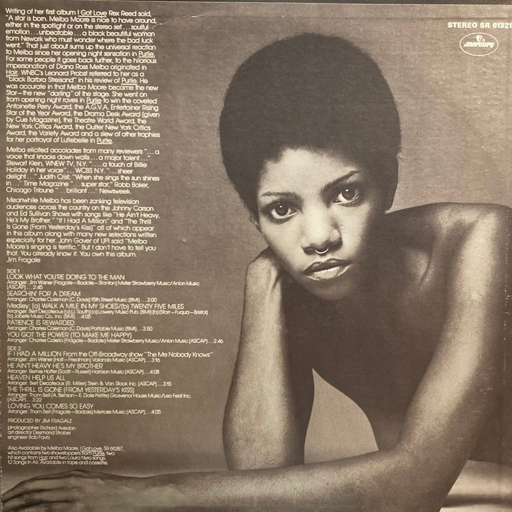 Melba Moore - Look What Youre Doing To The Man